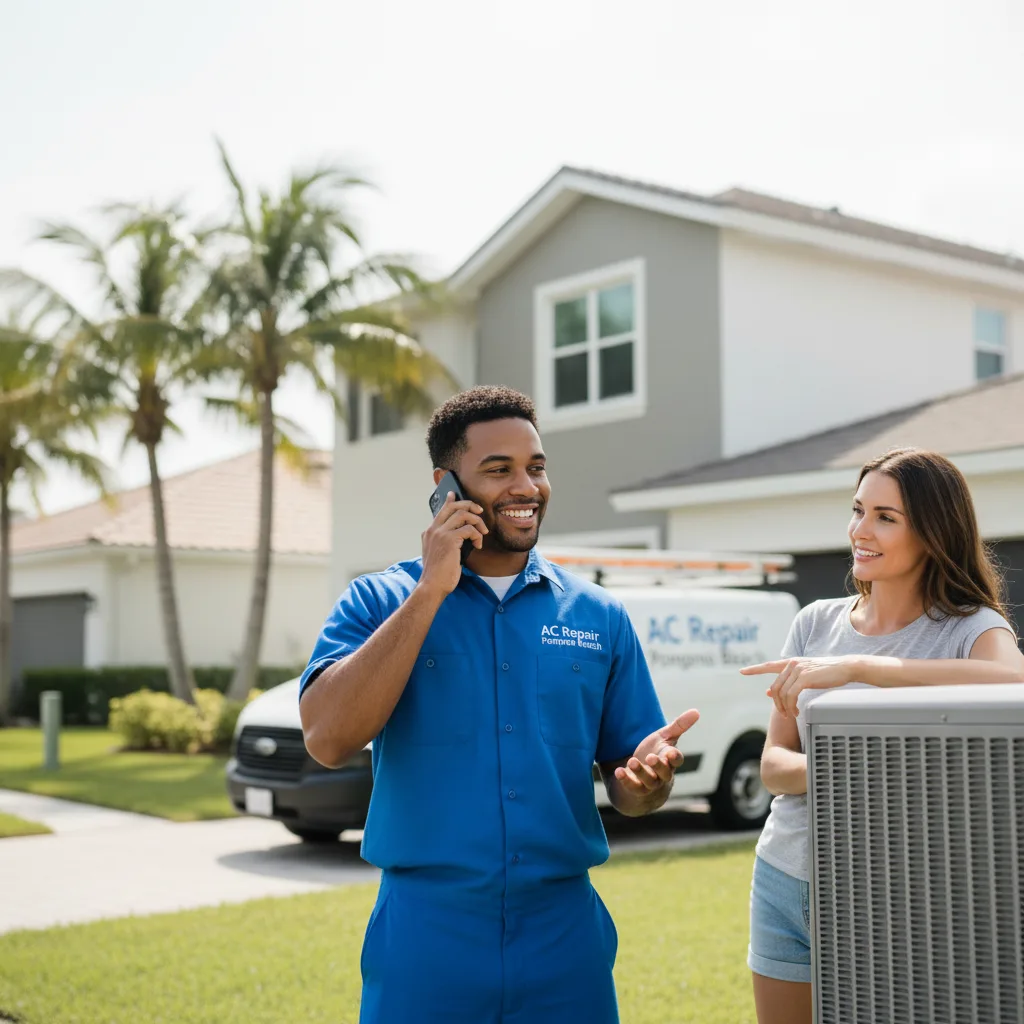 AC Repair Pompano Beach customer support in Chester Heights